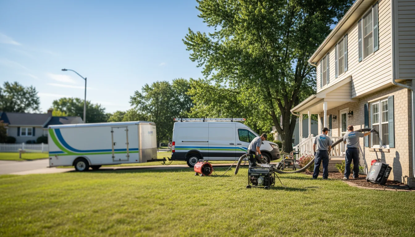 Flooded Basement Restoration And Cleanup With Repair in Mekinock, ND near me